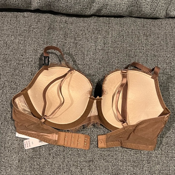 🌟VICTORIA SECRET DREAM ANGELS LACE CUP DEMI BRA WITH 2 MATCHING PANTIES BUNDLE 🌟 - Picture 4 of 7